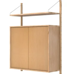 Frama Shelf Library H1148 vägghylla/skåp, oljad ek