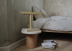 Frama T-Lamp bordslampa, borstad mässing