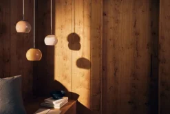 Frandsen Ball Glass, pendellampa, 18 cm, amber