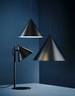 Frandsen Benjamin, pendellampa, 30 cm, mattsvart