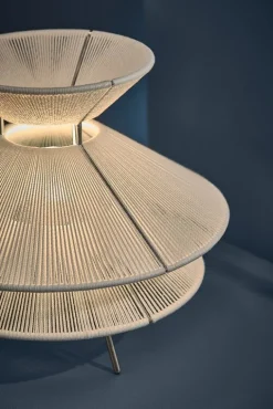 Frandsen Kiku, bordslampa, vit