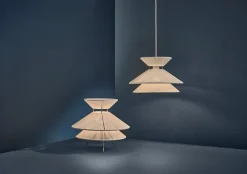 Frandsen Kiku, pendellampa, vit