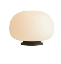 Frandsen Supernate, bordslampa, 38 cm, vit opal - svart