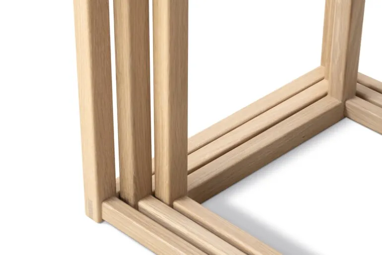 Fredericia BM375 satsbord, ljus oljad ek