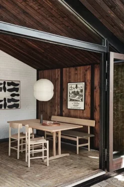 Fredericia C18 bord, 180 x 90 cm, lätt oljad ek