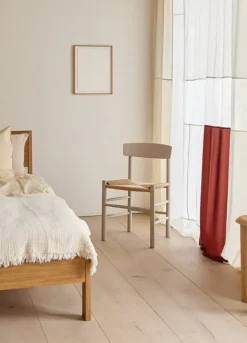 Fredericia J39 Mogensen stol, kiselstensgrå - papperssnöre