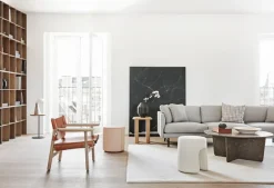 Fredericia Spanish Chair, konjaksfärgat läder - såpad ek