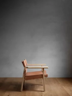 Fredericia Spanish Chair, konjaksfärgat läder - såpad ek