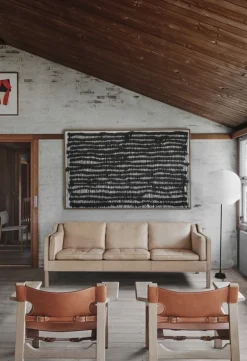 Fredericia Spanish Chair, konjaksfärgat läder - såpad ek