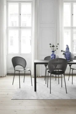 Fredericia Trinidad stol, gråbetsad och lackerad ek - flinta