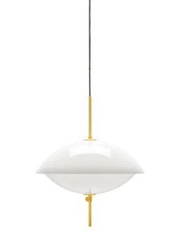 Fritz Hansen Clam pendel, 55 cm, opal