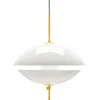 Fritz Hansen Clam pendellampa, 44 cm, opal