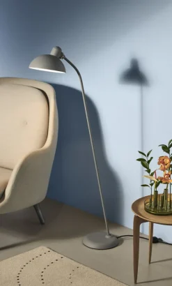 Fritz Hansen Kaiser Idell 6556-F golvlampa, Easy Grey