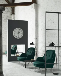 Fritz Hansen Kaiser Idell 6556-F golvlampa, matt svart