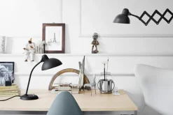 Fritz Hansen Kaiser Idell 6556-T bordslampa, matt svart