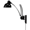Fritz Hansen Kaiser Idell 6559-W vägglampa, svart