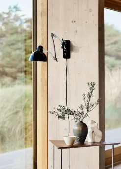 Fritz Hansen Kaiser Idell 6559-W vägglampa, svart