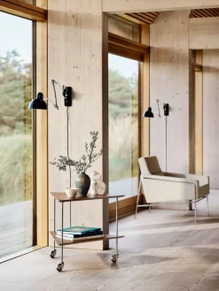 Fritz Hansen Kaiser Idell 6559-W vägglampa, svart