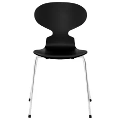 Fritz Hansen Myrstol 3101, svart ask - krom