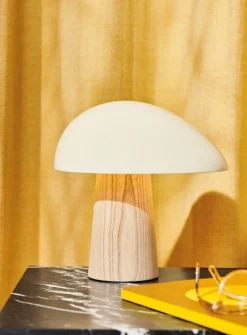 Fritz Hansen Night Owl bordslampa, rökvit - ask