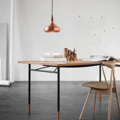 Fritz Hansen Orient P1 pendellampa, koppar