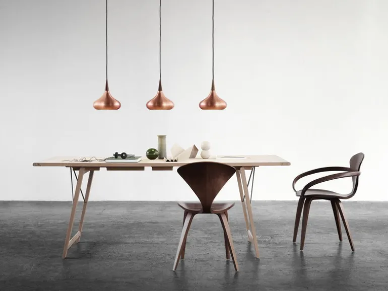 Fritz Hansen Orient P1 pendellampa, koppar