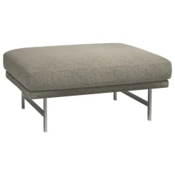 Fritz Hansen PL110 Lissoni fotpall, matt polerat stål - Moss 015