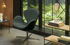 Fritz Hansen Planner MC330 soffbord, svart - marmor Charcoal