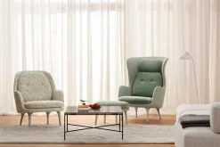 Fritz Hansen Planner MC320 soffbord, svart - marmor Cream