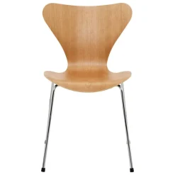 Fritz Hansen Series 7 3107 stol, krom - körsbärsfanér