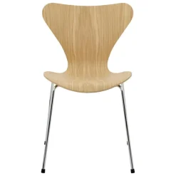 Fritz Hansen Series 7 3107 stol, krom - ekfanér