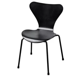 Fritz Hansen Series 7 barnstol, svart