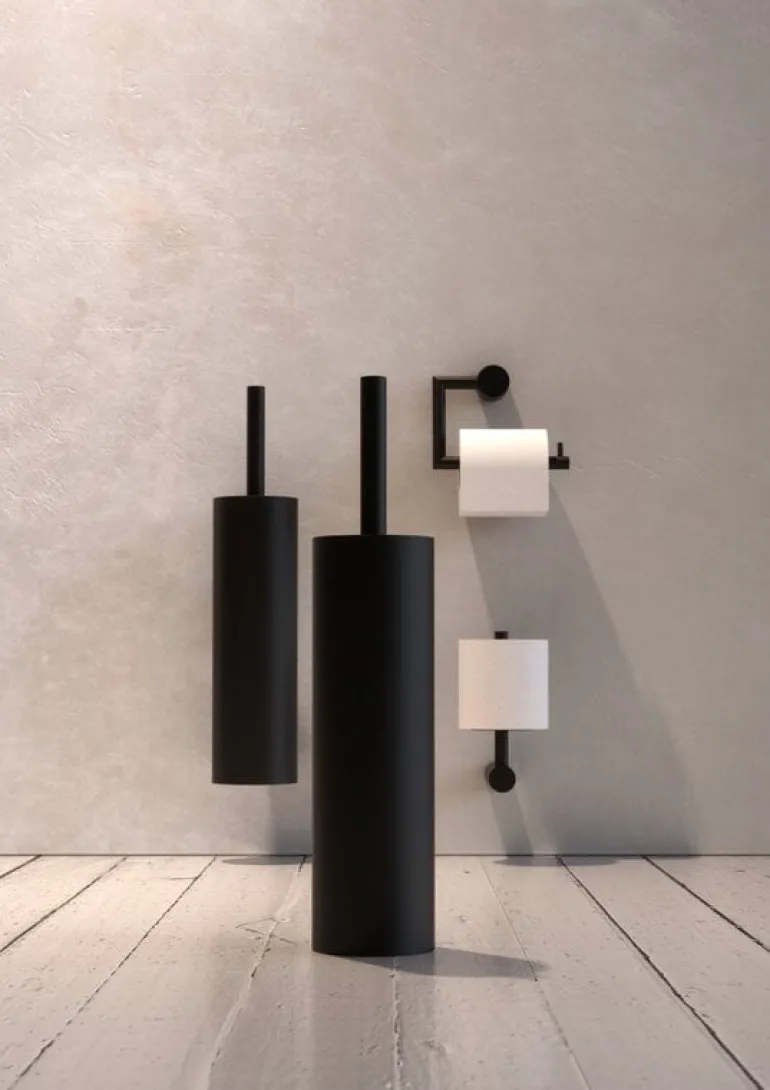 Frost Nova2 toalettborste, svart