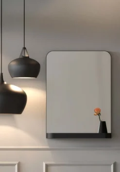 Frost TB600 väggspegel 80 x 60 cm, svart