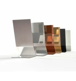 Frost Unu bordspegel, borstad stål