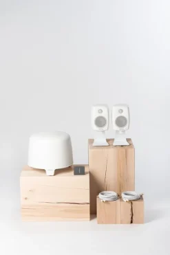 Genelec F One (B) aktiv subwoofer, vit