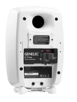 Genelec G Three (B) aktiv högtalare, vit
