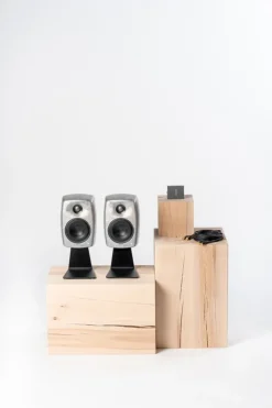 Genelec G Two (B) aktiv högtalare, RAW aluminium