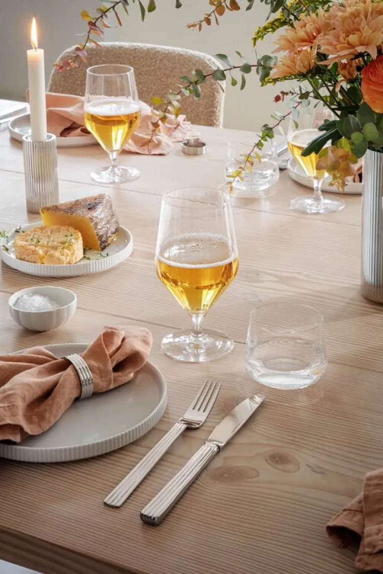 Georg Jensen Bernadotte skål, liten, 2 st, porslin