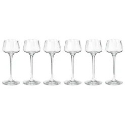 Georg Jensen Bernadotte snaps-glas, 6 st