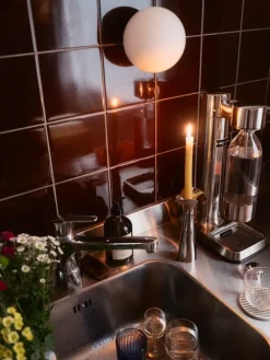 Georg Jensen Bloom Botanica ljusstake, 2-pack