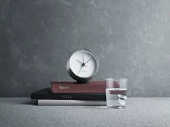 Georg Jensen Henning Koppel väckarklocka, rostfritt stål