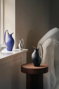 Georg Jensen HK kanna, 1,2 L, ikonisk blå