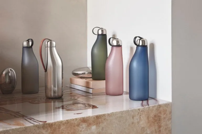 Georg Jensen Sky vattenflaska, 0,5 L, rosé