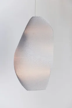 Graypants Denny pendellampa, vit