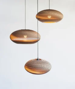 Graypants Disc24 pendellampa, naturell