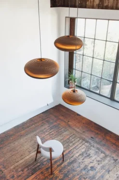 Graypants Disc24 pendellampa, naturell