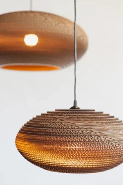 Graypants Disc16 pendellampa, naturell