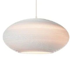 Graypants Disc20 pendellampa, vit