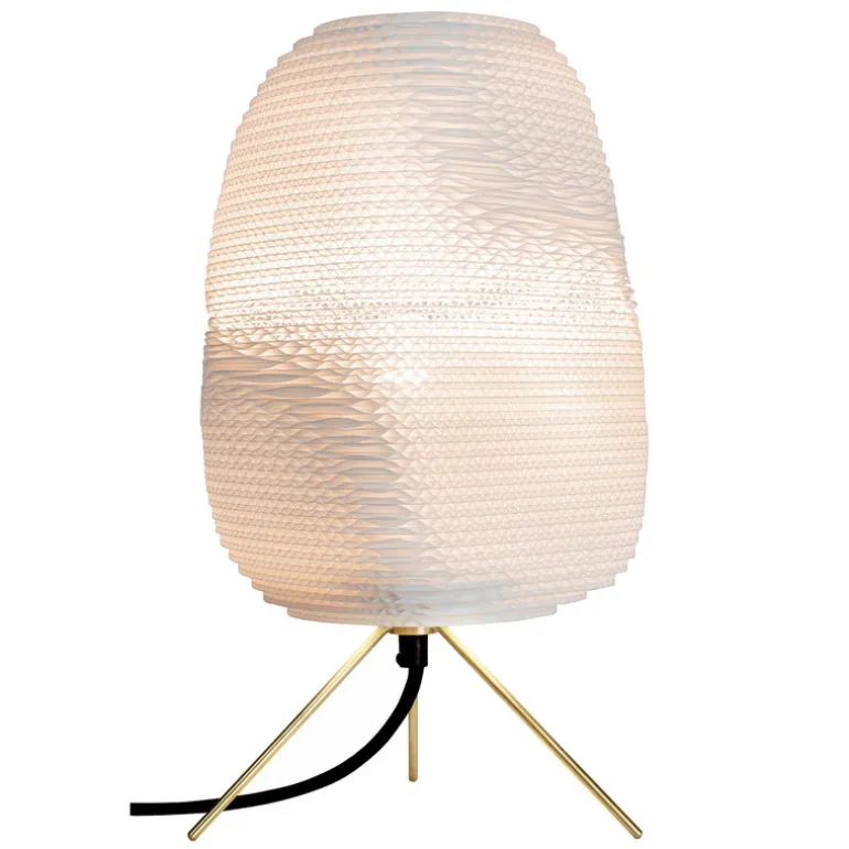 Graypants Ebey bordslampa, vit